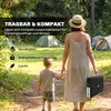 Koffergrill Holzkohle klappbar, Campinggrill Edelstahl, BBQ Produktbild-Vorschau 6