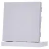A product shot of a white electrical switch cover. Náhled obrázku produktu
