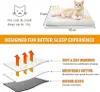 Bett für Katzen und Hunde, 2-in-1-Katzenkorb mit doppeltem Produktbild-Vorschau 2