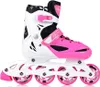 A single inline skate is shown against a white background. Náhľad obrázku produktu