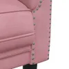 2-Sitzer Sofa Samt Rosa 182 x 77 x 74 cm Produktbild-Vorschau 7