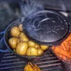 BBQ-Toro Gusseisen Stielkasserolle mit Deckel | 2 Liter | Produktbild-Vorschau 2