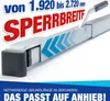 Spannbrett Zwischenwandverschluss Klemmbalken 2 Stück Set Produktbild-Vorschau 3