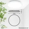 Briloner KAIDA Plafonnier LED, CEE A source lumineuse*, Voir les images du produit 5