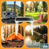 Vilde | Campingtisch Klappbar - 80x60x70 cm - Metall Produktbild-Vorschau 7