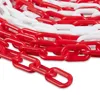 Absperrkette - Kunststoffkette - 6 mm - 25 m - Rot-Weiß - Produktbild-Vorschau 6