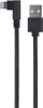 gembird Gewinkeltes 8-poliges USB-Kabel, 0,2 m, schwarz Anteprima dell’immagine prodotto 1
