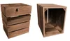 Lermowood Holzkisten 25 x 20 x 30cm Eiche Dekokisten aus Produktbild-Vorschau 2