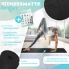 KESSER® Gymnastikmatte mit Tragegurt rutschfest TPE Produktbild-Vorschau 2
