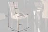 Eleganter Stuhl CASTLE coffee Samt Landhausstil mit Produktbild-Vorschau 7