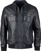 JCC Lederblouson Karlstad Herren black S Produktbild-Vorschau 1