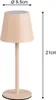 2er SET Outdoor Akku LED Tischlampen Beige kabellos mit Produktbild-Vorschau 4