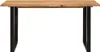 vidaXL Esstisch 154x80x76 cm Massivholz Akazie Produktbild-Vorschau 3