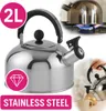 Edelstahl Flötenkessel 2,0L Camping Wasserkessel Produktbild-Vorschau 1