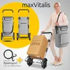 maxVitalis Einkaufstrolley klappbar, Einkaufswagen mit Produktbild-Vorschau 9