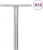 vidaXL Support d'étagère flottant 12 pcs. Invisible Ø10x100 Voir les images du produit 8