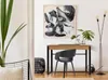 KRZESŁO CZARNE  TAPICEROWANE Nova Loft Podgląd zdjęcia produktu 8