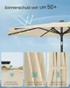 SONGMICS Sonnenschirm Ø 270 cm mit 32 LED-Lämpchen Produktbild-Vorschau 6