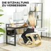 HOMCOM Schaukelnder Kniestuhl, Schreibtischstuhl für Produktbild-Vorschau 4
