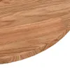Tablero de mesa redonda madera roble marrón claro Ø50x1,5 Vista previa de la imagen del producto 4