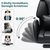 HOFFREE Ergonomická kancelárska stolička s kolieskami, Náhľad obrázku produktu 5