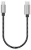 deleyCON 0,15m USB-C auf Micro USB Kabel Adapter - Schwarz Produktbild-Vorschau 3