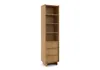 BETTSO Bücherregal SUNA Japandi Standregal Eiche Caramel Produktbild-Vorschau 1