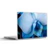 MuchoWow® Laptop Aufkleber Sticker Cover Blumen - Blau - Produktbild-Vorschau 1