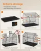 Feandrea Hundekäfig, Hundebox faltbar 120 x 72,5 x 109 cm, Produktbild-Vorschau 12