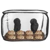A mushroom growing tent with mushrooms growing inside. Produktbild-Vorschau