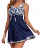 Costume a Vestito Tankini - Abito da Bagno Contenitivo con Anteprima dell’immagine prodotto 9