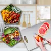 Tagliere in acciaio inox 30×20 cm Igienico Antigraffio e Anteprima dell’immagine prodotto 4
