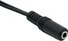 Y adaptér stereo audio kabel AUX 3,5mm jack zásuvka na 2x Náhled obrázku produktu 2