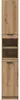 vidaXL Koupelnová skříňka Artisan dub 32x34x188,5 cm Náhled obrázku produktu 4
