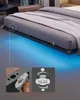 Postel VASAGLE 180 x 200 cm s LED osvětlením, portem USB-C, Náhled obrázku produktu 5