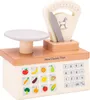 Waage aus Holz für Kinder in Creme Kaufladen-Zubehör Produktbild-Vorschau 1