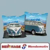 VW Volkswagen Bulli T1 Blau 40 x 40 cm Kissen passend zur Produktbild-Vorschau 6