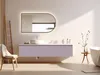 HOKO Badspiegel Antibeschlag LED Bogenspiegel 50x90cm mit Produktbild-Vorschau 12