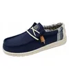Hey Dude Wally Linen Natural Schuhe Blau EU 44 Mann Blau EU Produktbild-Vorschau 29