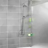 WENKO teleskopický rohový regál 4 police nerezový sprchový Náhled obrázku produktu 2