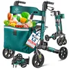 Składany rollator KESSER® z aluminium, z regulacją Podgląd zdjęcia produktu 1