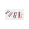 Four metallic cylindrical objects with a small tab on each, arranged in a diagonal line. Voir les images du produit