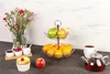 Zeller Obst-Etagere, 2-lagig, Metall verchromt - Ø26x29; Produktbild-Vorschau 2