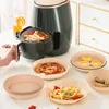 100 Stück Backpapier für Heißluftfritteuse, Rund 20CM Produktbild-Vorschau 2