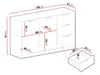 MIRJAN24 Kombikommode Lati 2D3S, Highboard mit zwei Produktbild-Vorschau 5