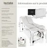 Table de massage pliable KO TAO - blanc Voir les images du produit 6