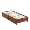 Hochbett mit Schreibtisch, Lattenrost, Regal, LED, Produktbild-Vorschau 9