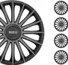 Coprimozzi Sparco 16 pollici Treviso nero grigio 4 pz Anteprima dell’immagine prodotto 1