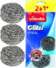 Vileda Glitzi Spiral-Stahlschwamm 3-tlg. Produktbild-Vorschau 6