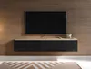 Meuble TV CERIEE 140 – chêne wotan / noir brillant Voir les images du produit 3